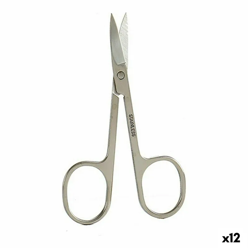 Nagu šķēres Berilo Sudrabains Tērauds 8,5 x 0,7 x 4 cm 0,7 x 14 x 8 cm (12 gb.)