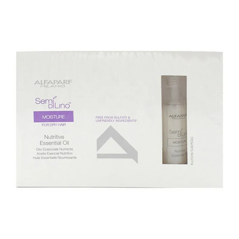 Maitinamasis aliejus Alfaparf Milano Semi Di Lino (6 x 13 ml)