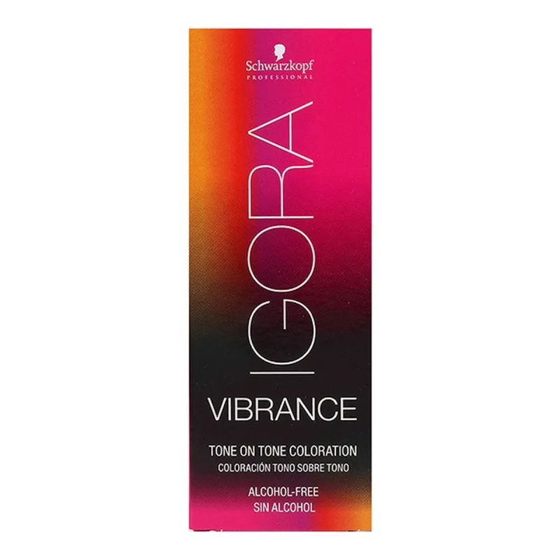 Pusiau permanentinis atspalvis Igora Vibrance Schwarzkopf 6-68 (60 ml)