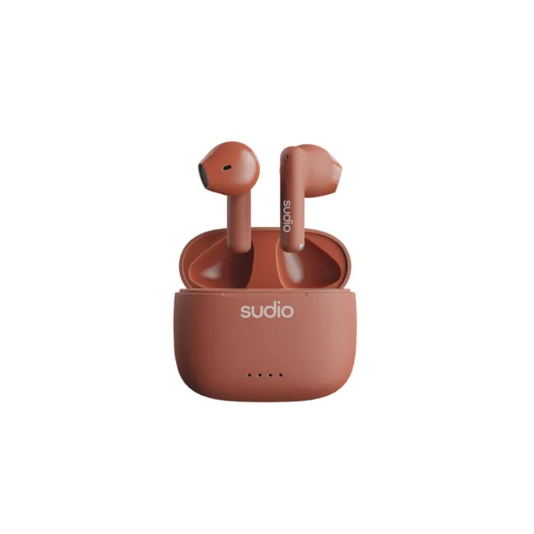 Austiņas In-ear Bluetooth Sudio A1 True Wireless Oranžs