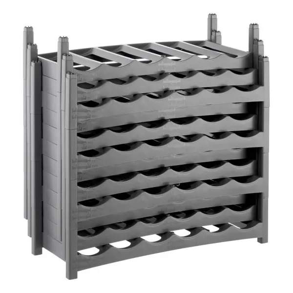 Bottle rack Rotho VARIO Grey