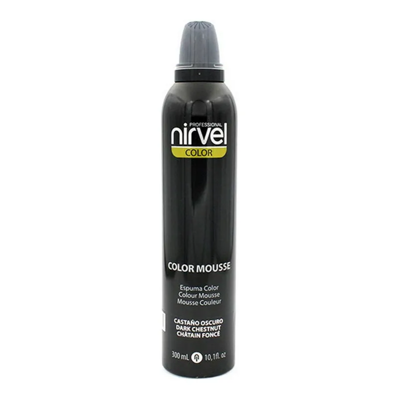 Apimties suteikiančios putos Color Mousse Nirvel Color Mousse Tamsiai kaštoninis (300 ml)
