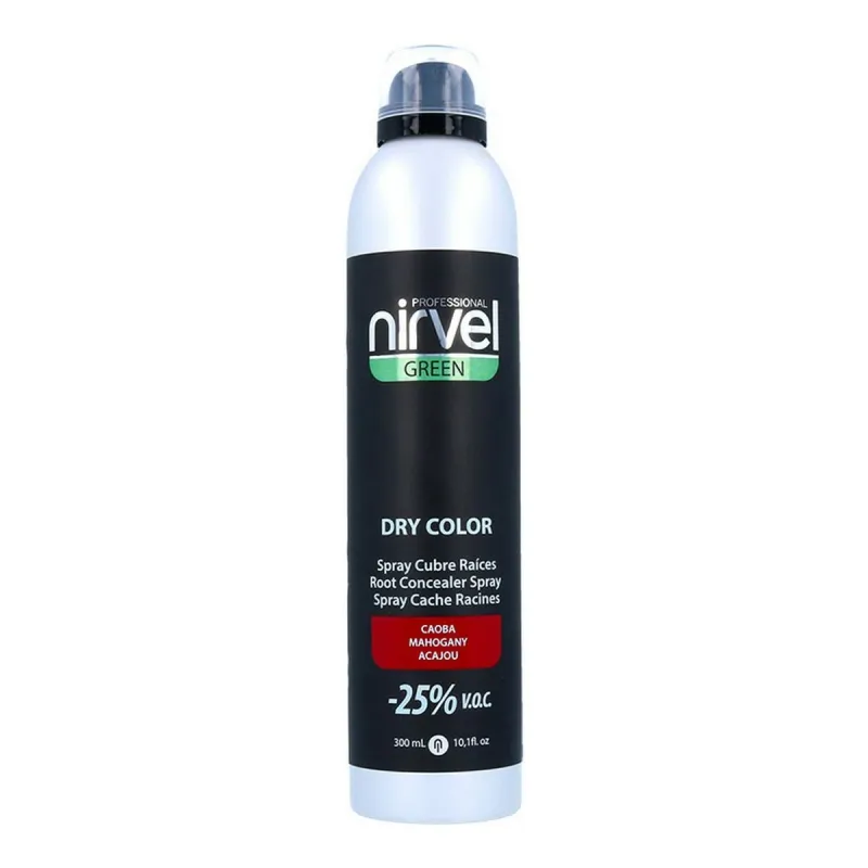 Purškiklis nuo žilų plaukų Green Dry Color Nirvel Green Dry Raudonmedis (300 ml)