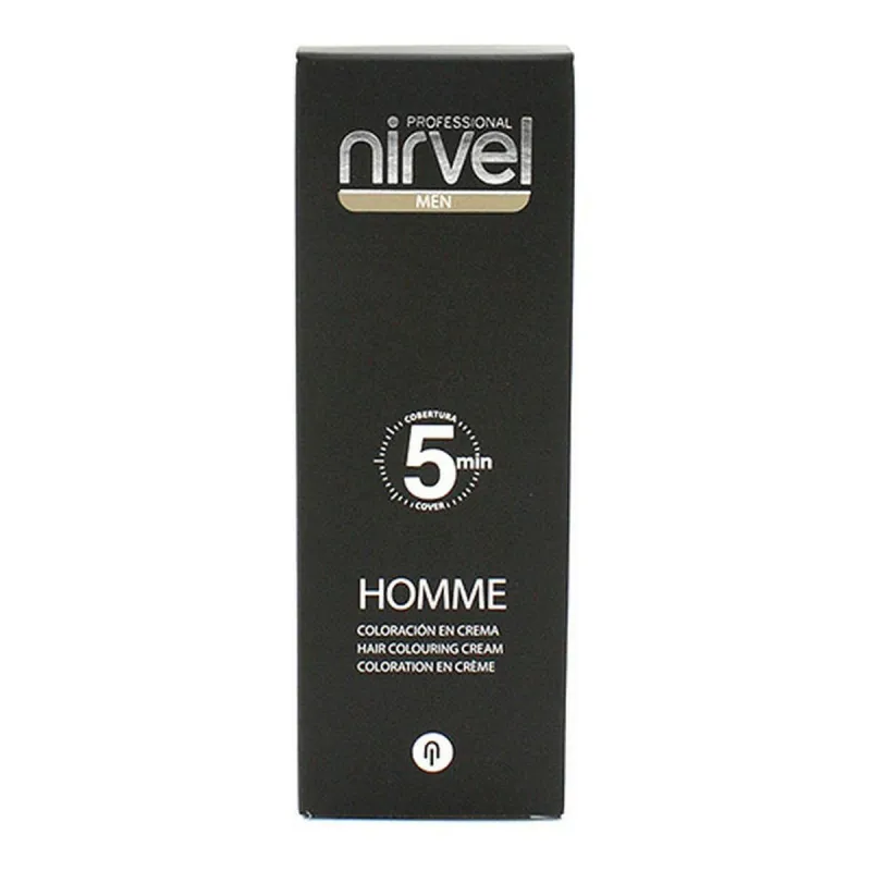 Krāsa bez Amonjaka Men 5 Minutes Nirvel Men 5 Tumši pelēks (30 ml)