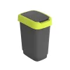Waste bin Rotho Twist Lime Plastic 50 L