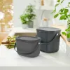 Recycling Waste Bin Rotho                                 Anthracite