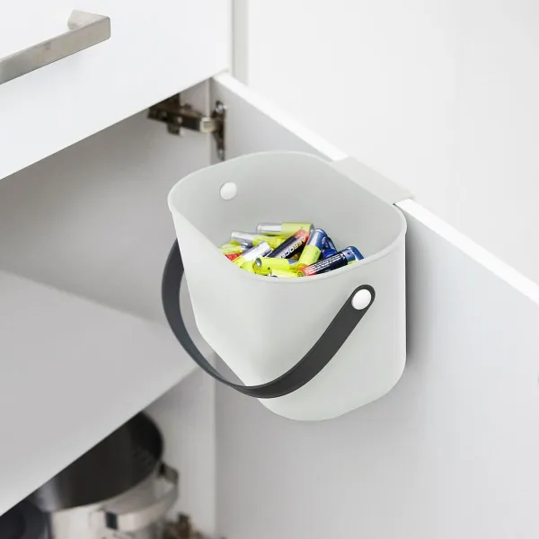 Recycling Waste Bin Rotho                                 White