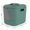 Cat Litter Box Rotho Green Plastic