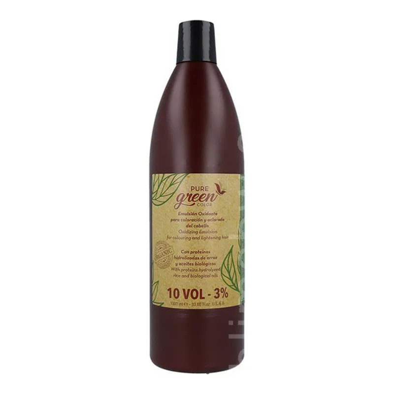 Plaukų prisotintojas Emulsion Pure Green Green Emulsión 10 Vol 3 % (1000 ml)