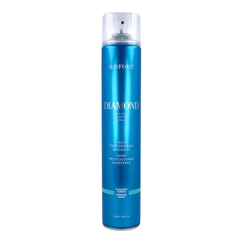 Spēcīgas Fiksācijas Matu Laka Diamond Risfort (750 ml)