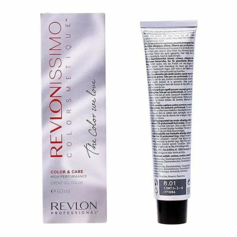 Ilgalaikiai dažai nuo senėjimo Revlonissimo Revlon Revlonissimo Colorsmetique NMT 8,01 Nº 8.01 (60 ml)
