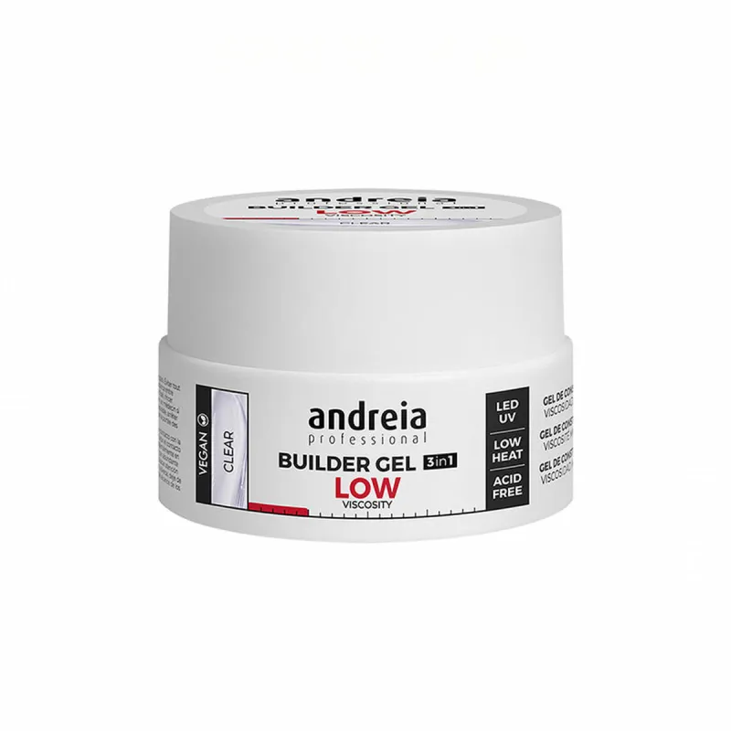 Gēla nagu lakas Builder Low Viscosity Andreia Professional Builder Gaismas signāls (22 g)