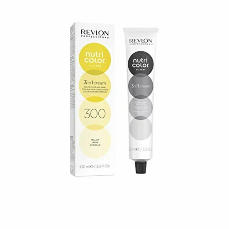 Maitinanti plaukų kaukė Nutri Color Filters 300 Yellow Revlon (100 ml)