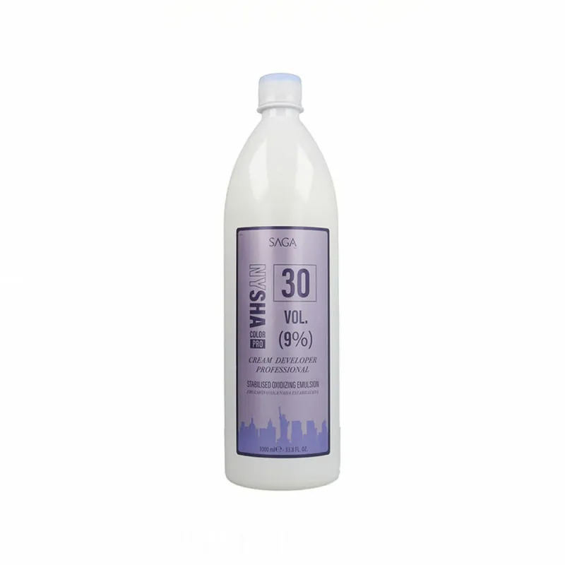 Plaukų prisotintojas Color Pro Saga Nysha 30 vol 9 % (1000 ml)