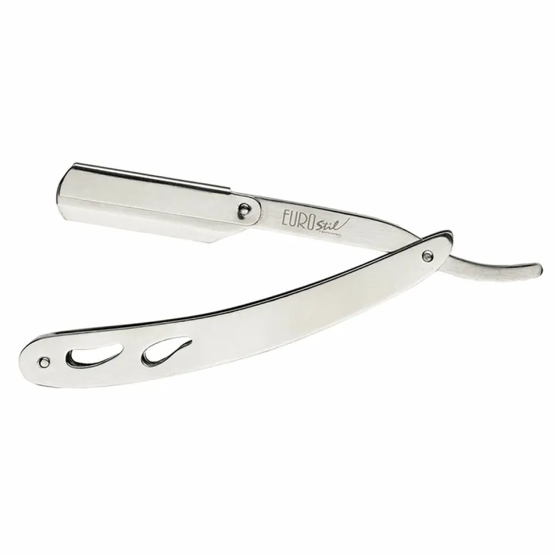 Skutimosi skustuvas Eurostil Navaja Metal Metalinis Sidabras
