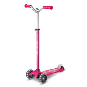 Potkulauta Micro Micro Pro LED Tumma pinkki