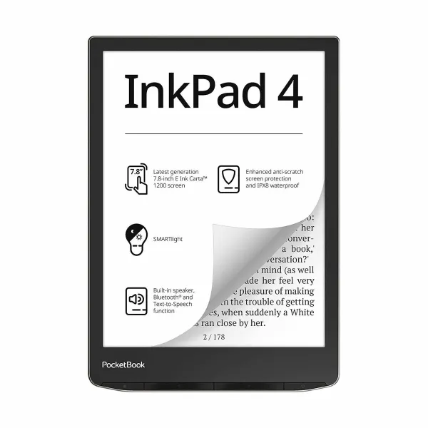 E-lukulaite PocketBook InkPad 4 32 GB 7,8
