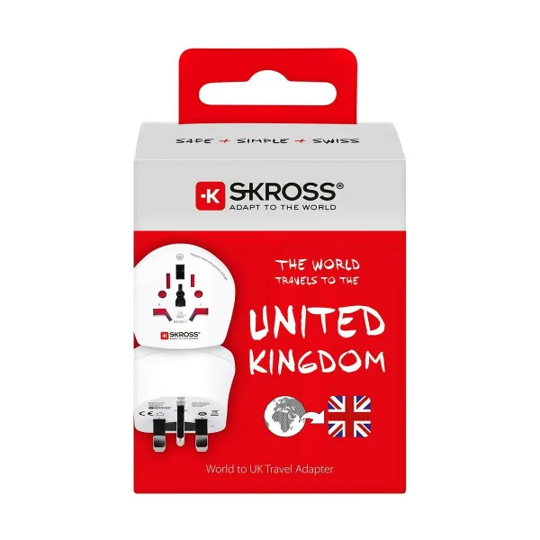 Srovės adapteris Skross 1500225-e Tarptautinis Jungtinė Karalystė