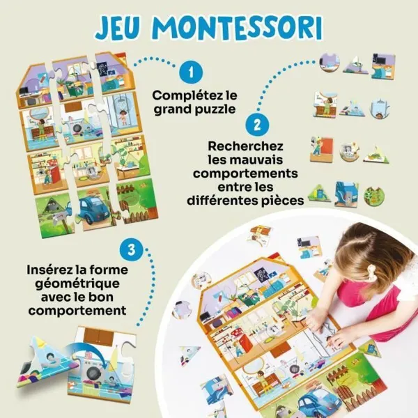 Dėlionė Adventerra Montessori