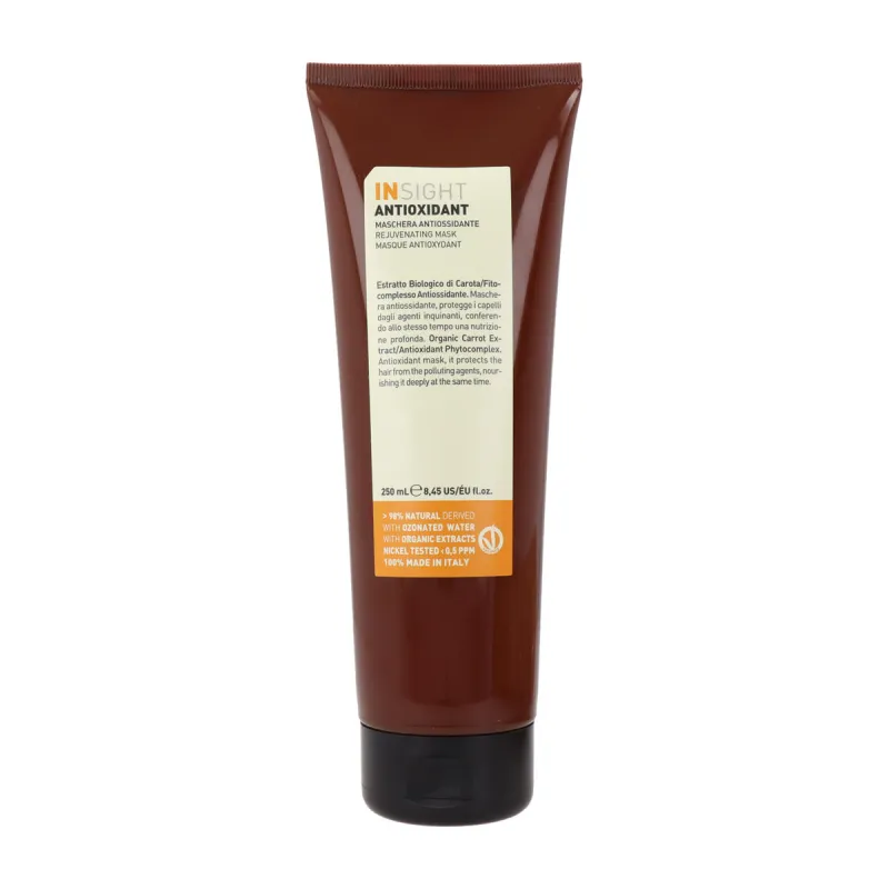 Atkuriamoji plaukų kaukė Insight Antioxidante Rejuvenecedora 250 ml