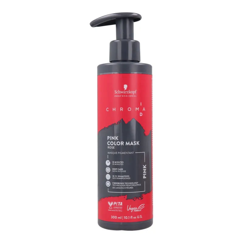 Pusiau nuolatinė dažymo kaukė Schwarzkopf Igora Chroma Rožinė 300 ml