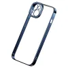 Baseus Glitter Transparent Case and Tempered Glass set for iPhone 14 Plus (blue)