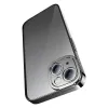 Baseus Glitter Transparent Case and Tempered Glass set for iPhone 14 Plus (black)