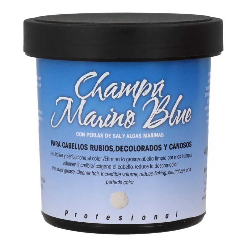 Šampūnas šviesiems ir žilstantiems plaukams Belkos Marino Blue 400 g