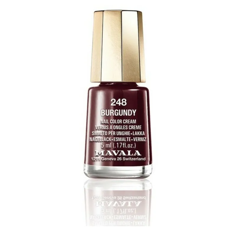 Nagų lakas Mavala 34943 248-burgundy 5 ml