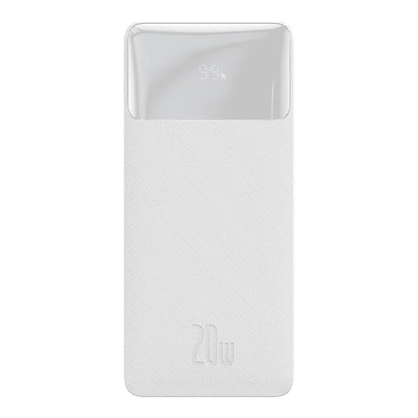 Powerbank Baseus Bipow 10000mAh, 20W (white)
