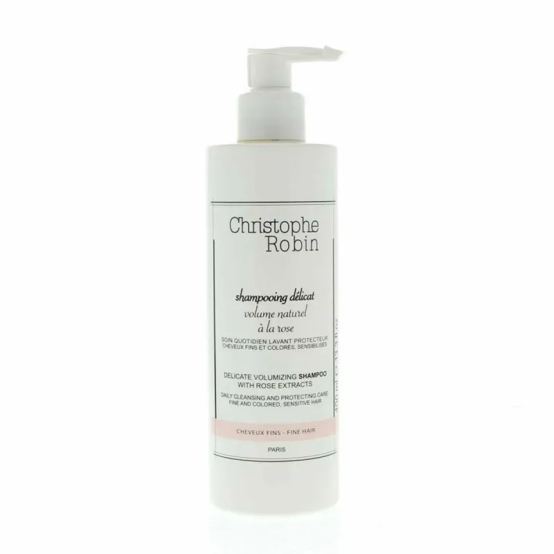 Apimties suteikiantis šampūnas Christophe Robin Delicat a la Rose 500 ml