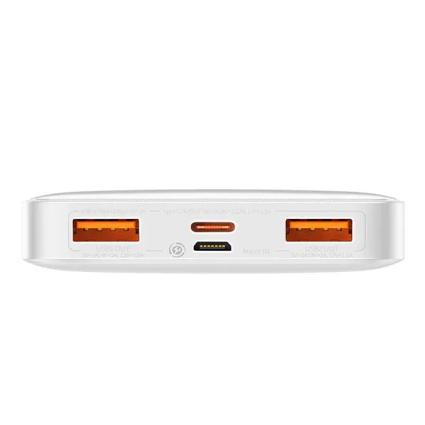 Powerbank Baseus Bipow 10000mAh, 20W (white)