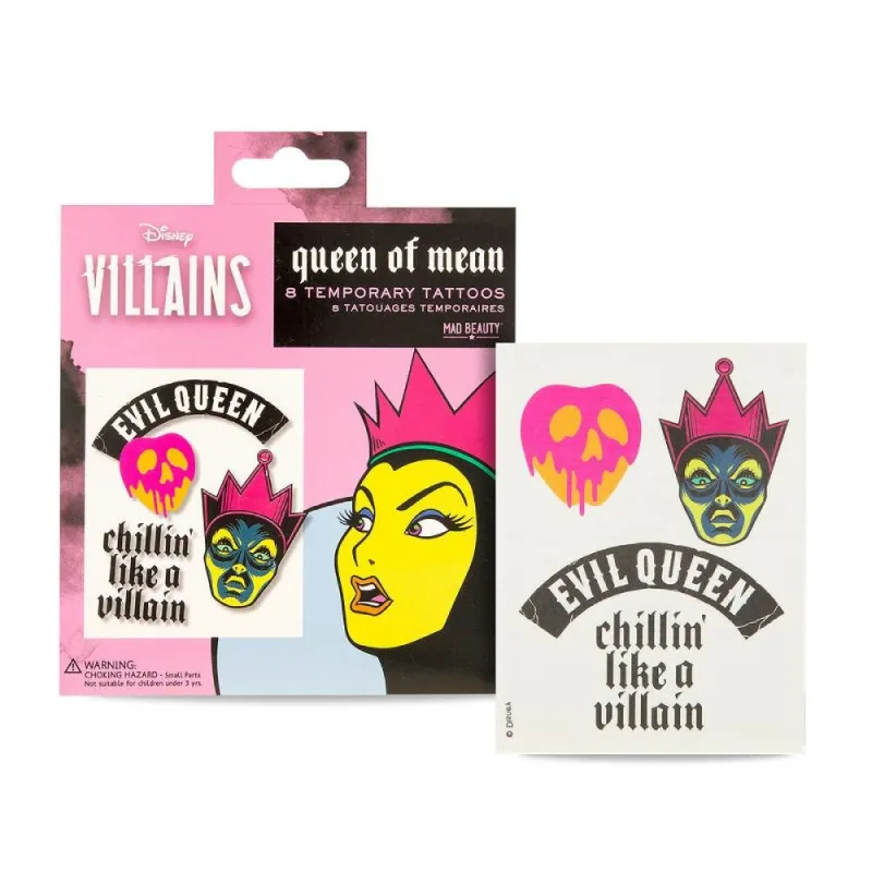 Laikinosios Tatuiruotės Mad Beauty Disney Villains Evil Queen