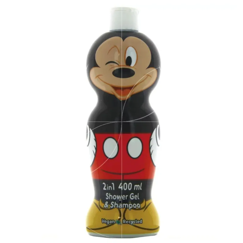 2-in-1 Gelis ir šampūnas Air-Val Mickey Mouse 400 ml