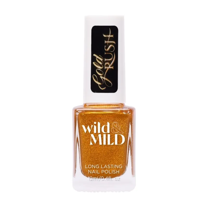 Nagų lakas Wild & Mild Gold Rush GR02 Golden Destination 12 ml
