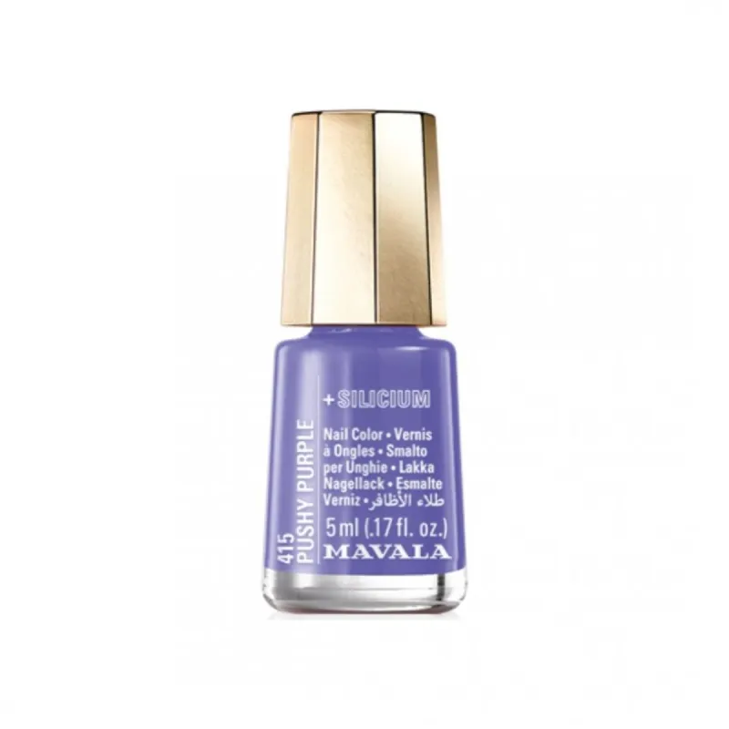 Nagų lakas Mavala Color Vibe Nº 415 Pushy Purple 5 ml
