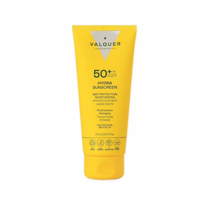 Sauļošanās krēms sejai Valquer 40 ml Balts