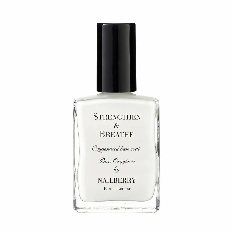 Nagų lakas Nailberry STRENGTHEN & BREATHE 15 ml