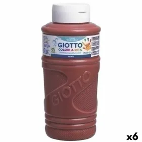 Finger Paint Giotto Brown 750 ml (6 Units)