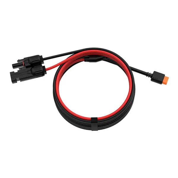 Virta-adapteri Ecoflow MC4 a XT60I Musta 2,5 m