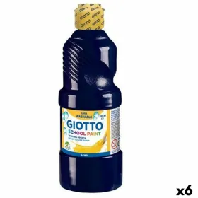 Tempera Giotto   Juoda 500 ml (6 vnt.)