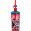 Cup with Straw Spider-Man CZ11338 3D