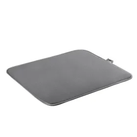 Draining Rack for Kitchen Sink Metaltex Softex Grey 45 x 40 cm Tablecloth