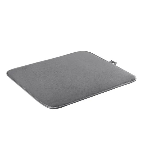 Draining Rack for Kitchen Sink Metaltex Softex Grey 45 x 40 cm Tablecloth
