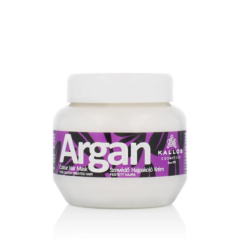 Kaukė dažytiems plaukams Kallos Cosmetics Argan 275 ml (1 vnt.)