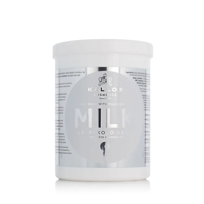 Plaukų kaukė Kallos Cosmetics Milk 1 L Maitinamasis