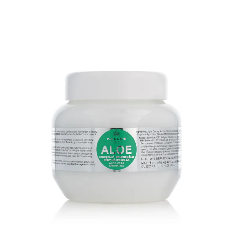 Drėkinanti kaukė Kallos Cosmetics Aloe 275 ml