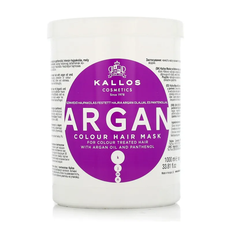 Plaukų kaukė Kallos Cosmetics Argan 1 L