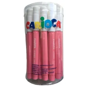 Felt-tip pens Carioca Jumbo Pink 30 Units