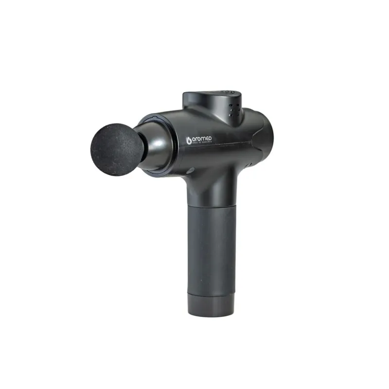 Masažo prietaisas atpalaidavimui ir raumenų atstatymui Oromed ORO-GUN PRO BLACK 20 W Juoda